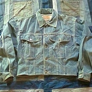 JEAN JACKET Vintage Liz Wear Action back denim jacket